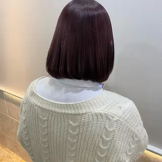 ショート カラー Rinka/梅田/ 透け感カラー🤎のヘアスタイル