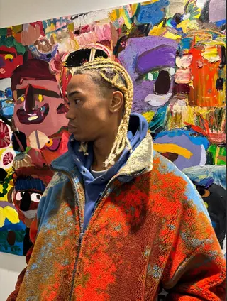 セミロング ヘアアレンジ メンズ メンズ/特殊ヘア パーマ🕷️小夏貴也のヘアスタイル