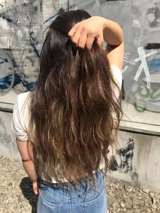 ロング Orque deux 伊藤丈晴のヘアスタイル