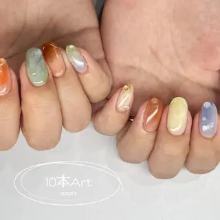 ロング ネイル マツエク・マツパ apopi's所属・apopis＊ close23:00のネイルデザイン