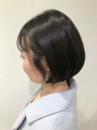 ミディアム 大人女性のショート ・ボブ✂︎沼尻典祥のヘアスタイル