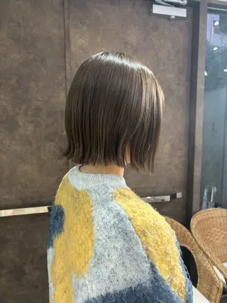 カラー AO所属・Haruka🌺 /ボブ/海外ヘアのヘアスタイル