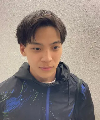 ショート カラー メンズ EN所属・EN 長澤 友吾のヘアスタイル