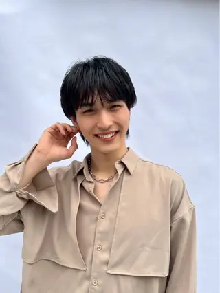 メンズ 吉沢遣人/レイヤー 艶カラー/パーマのヘアスタイル