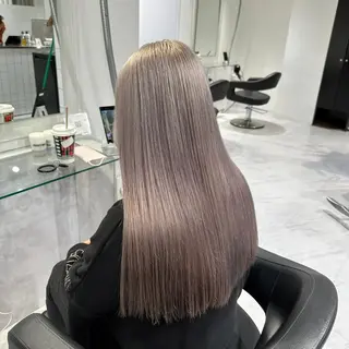 カラー ❤︎横浜❤︎うる艶 透明感カラー❤︎のヘアスタイル