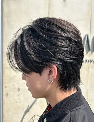 ショート メンズ OSHARE DOROBO bis所属・槇野 彪海のヘアスタイル