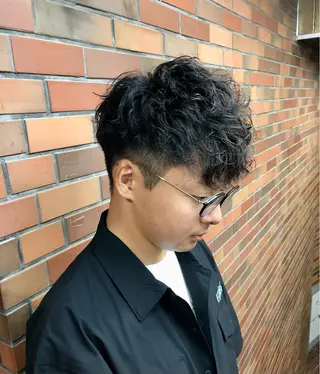 パーマ メンズ ⭐️TOSHIKI メンズパーマオタク⭐のヘアスタイル
