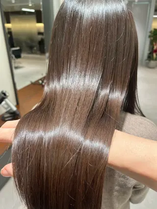 ロング FILMS hotchiのヘアスタイル