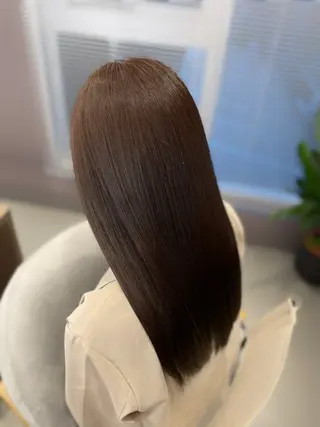 ロング 髪質改善/縮毛/トリ ートメント/平野広大のヘアスタイル