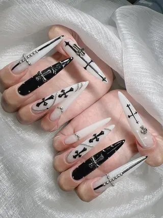 ネイル Lee Nails チップ長さだし専門店のネイルデザイン