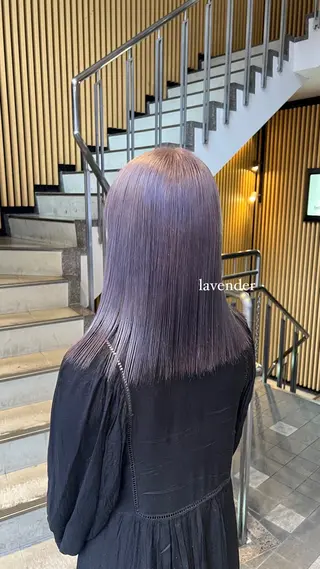 セミロング カラー 🩷  ayaka ハイトーン 🩷のヘアスタイル