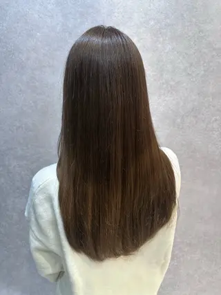 ロング 🔸縮毛矯正/髪質 改善カラー石崎🔸のヘアスタイル