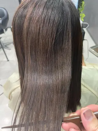 セミロング カラー hairresort Ai 川越のヘアスタイル