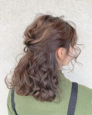 ミディアム ヘアアレンジ flocci🌙 フロクシのヘアスタイル