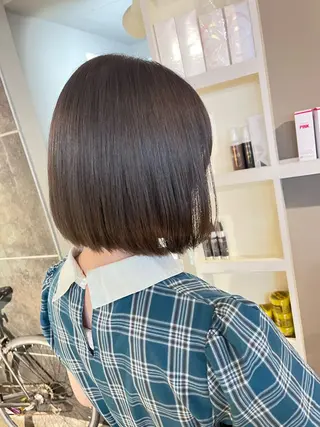 ショート カラー ヘアアレンジ メンズ GO TODAY SHAiRE SALON所属・透明感カラー🤎 ゆりのヘアスタイル