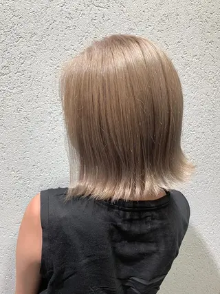 ショート カラー 酸性ストレート/ブリ ーチなし/中村 匠のヘアスタイル