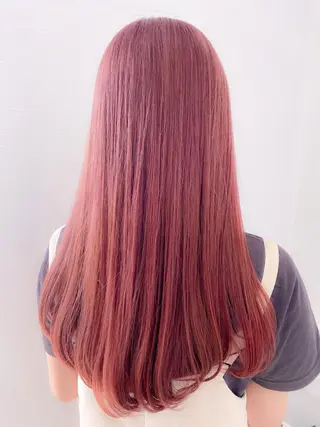 ロング カラー YURAGI🤍 SAEのヘアスタイル