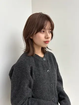 ショート 似合わせ/透明感 /レイヤー/りほ🤍のヘアスタイル