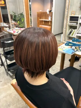 ショート Trip 香椎所属・Yukino/ 透明カラーのヘアスタイル