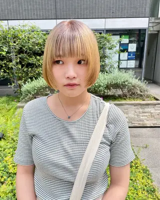 ミディアム カラー パーマ ヘアアレンジ メンズ tatsumi/ボブ ウルフ/レイヤーのヘアスタイル