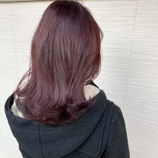 ミディアム カラー モリシュンスケ /レイヤー/髪質改善のヘアスタイル