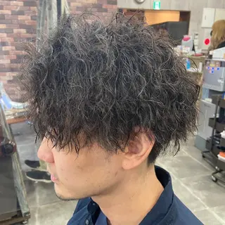パーマ 🔷メンズ推し🔷 遠藤暖大のヘアスタイル