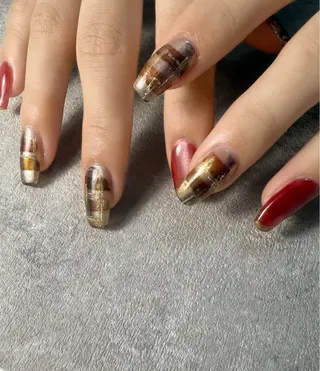 ネイル 北小岩ネイリスト吉田 由圭のネイルデザイン