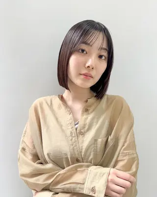 ショート mee.表参道所属・ボブ/ショート /パーマ/shinのヘアスタイル