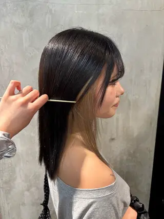 ミディアム カラー DATE by Alan Smithee所属・若者ハイトーン💖 etsukiのヘアスタイル