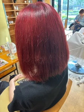 カラー キッズ KOUKI メンズカットのヘアスタイル
