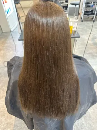 ロング カラー ✂️無料カットモデル ✂️佐々木悠月のヘアスタイル