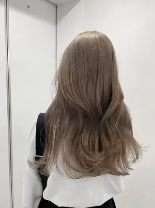 カラー 韓国ベージュ🪞艶 カラー/yume❤︎のヘアスタイル