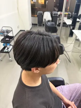 メンズ 渋谷／メンズブリーチ メンズカラー／はるとのヘアスタイル