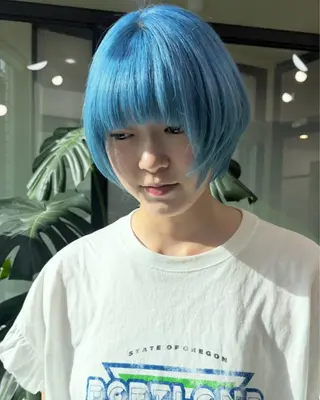 ショート カラー nyu +ＺSALON【ニュープラスゼットサロン】所属・木村 夢のヘアスタイル