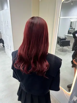 セミロング カラー AYAKASA 暖色カラー/レイヤーのヘアスタイル