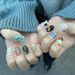 ネイル MAO ‪☆ 個性派 🪽のネイルデザイン