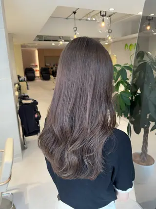 カラー カット無料｜レイヤー カット｜韓国モテへアのヘアスタイル