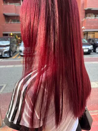 セミロング カラー ブリーチ無しダブル カラー / LINAのヘアスタイル