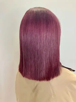 ミディアム GOTODAY シェアサロン梅田NU茶屋町店所属・髪質改善/艶カラー 縮毛矯正/みほのヘアスタイル