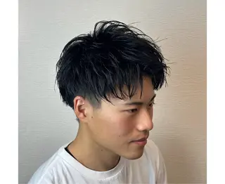 ショート メンズ clomus梅田茶屋町店所属・ストレート特化美容師 酸性ストレート近藤俊のヘアスタイル
