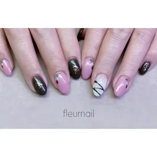 ネイル 【パラジェル登録サロン】nail pollen所属・fleurnail miuraのネイルデザイン