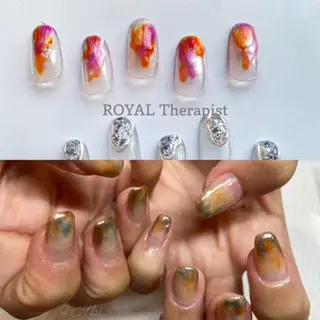 ネイル 【寺岡】 ロイヤル•セラピストのネイルデザイン
