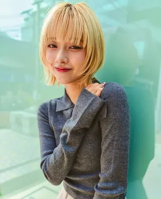 ショート カラー 透明感カラー🫧 CHIHIROのヘアスタイル