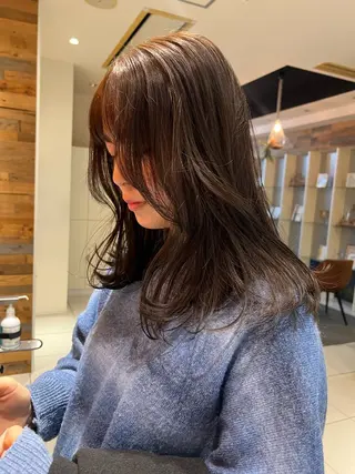 ミディアム カラー メンズ メンズカット/縮毛 yutsuki ☻のヘアスタイル