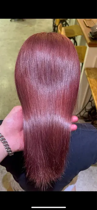 ロング カラー 近藤 乃紀のヘアスタイル