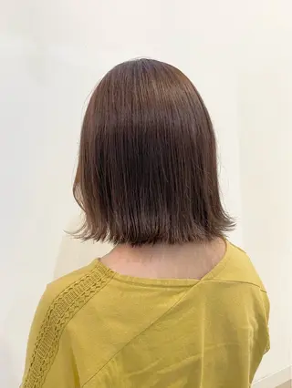 ショート カラー 髪質改善カラー🤍 エクステ✨君島由実子のヘアスタイル