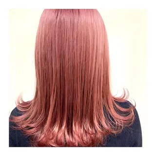 ロング カラー あべ ゆうかのヘアスタイル