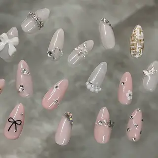 ネイル Belle まえだ ⋆. 𐙚 ⌒♡｡．のネイルデザイン