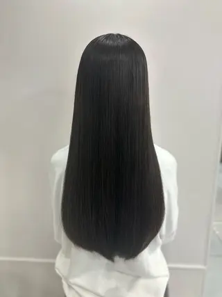 ロング パーマ 髪質改善/縮毛矯正 /ブリーチ矯正/岡部のヘアスタイル