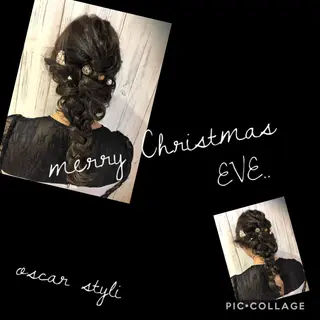 ロング ヘアアレンジ ヘアサロンオスカー 岸和田蛸地蔵店のヘアスタイル